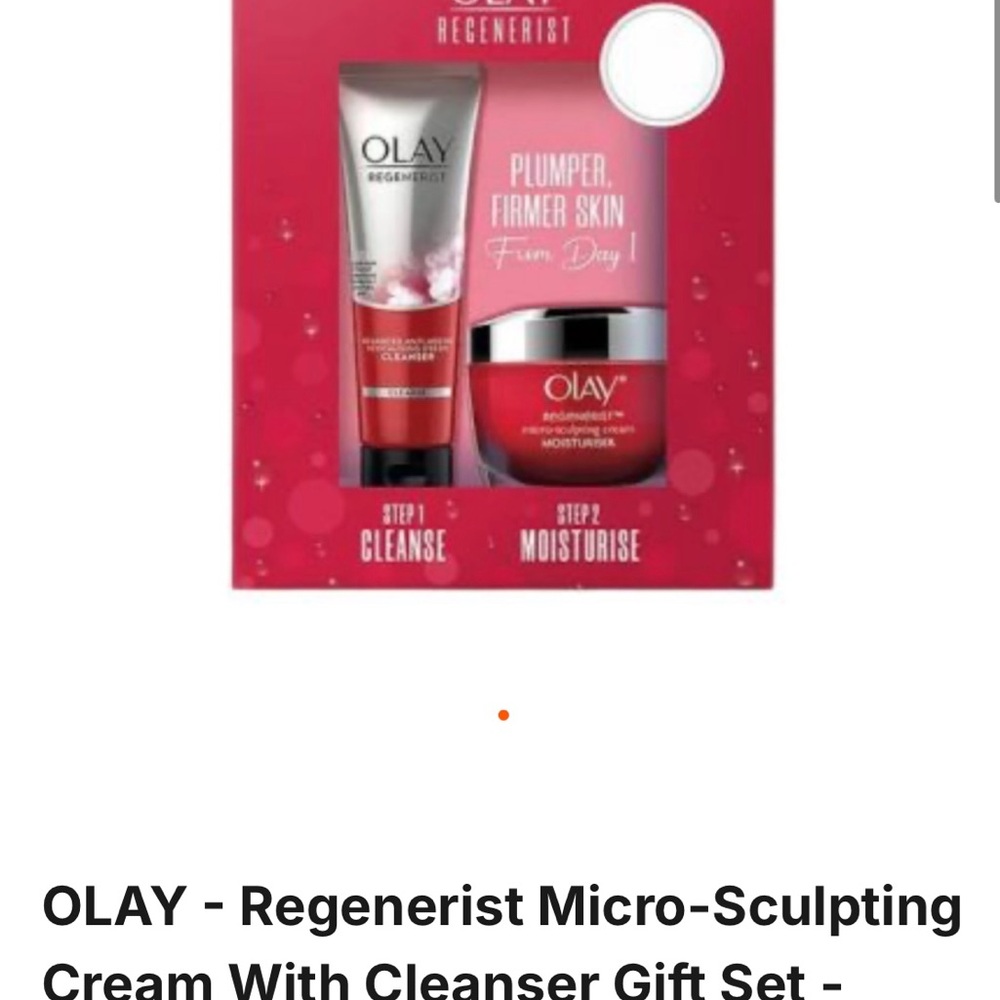 OLAY Regenerist Red Cleanser & Moisturizer Set
